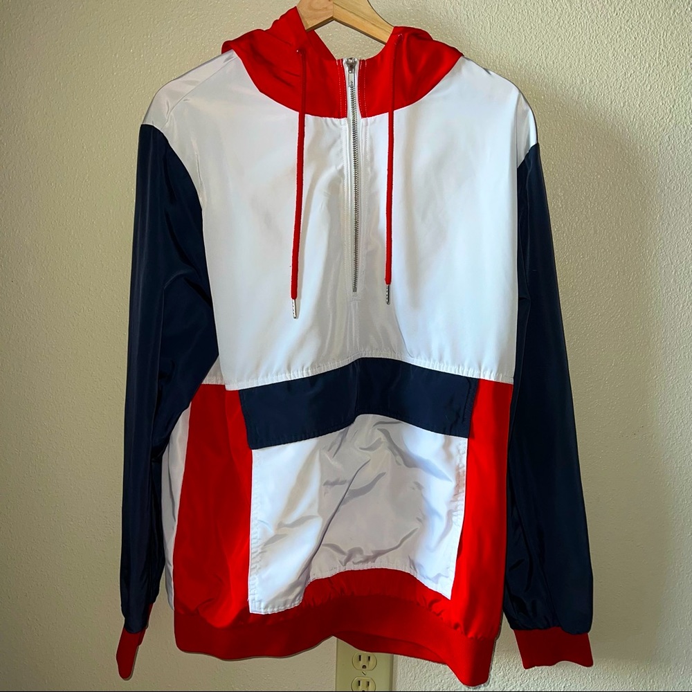 Stylish Windbreaker, Forever21, Mens Pullover